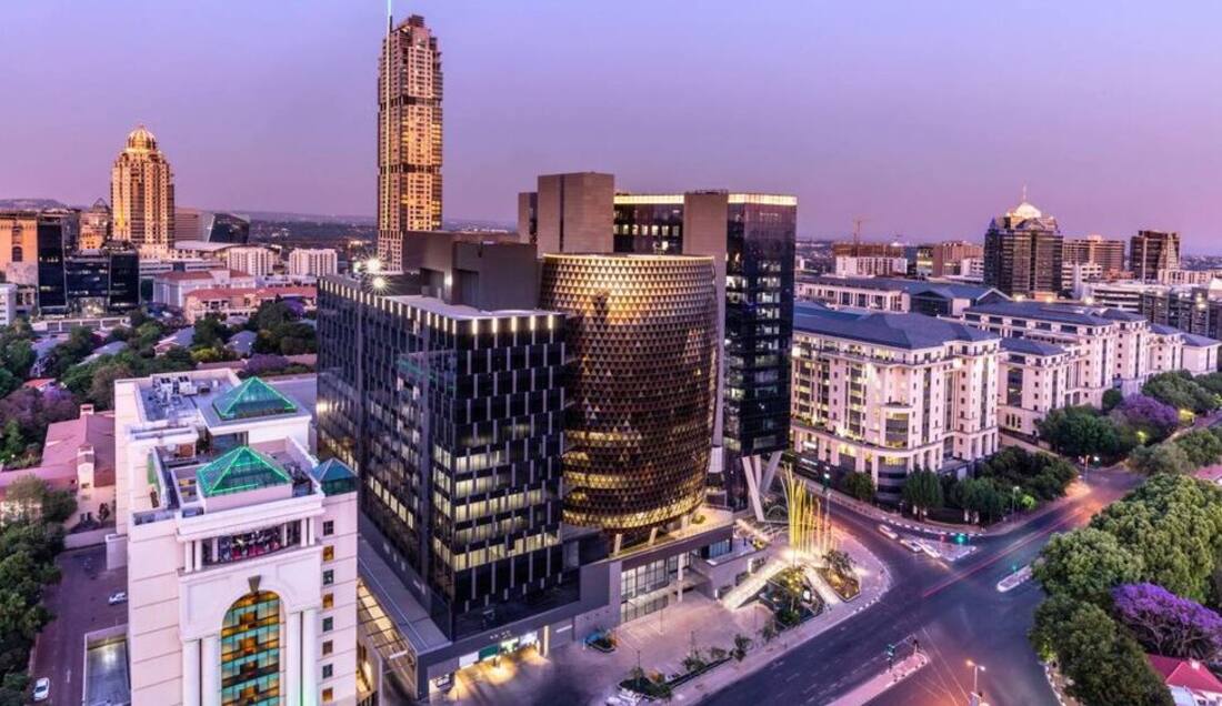 Johannesburg skyline, South Africa
